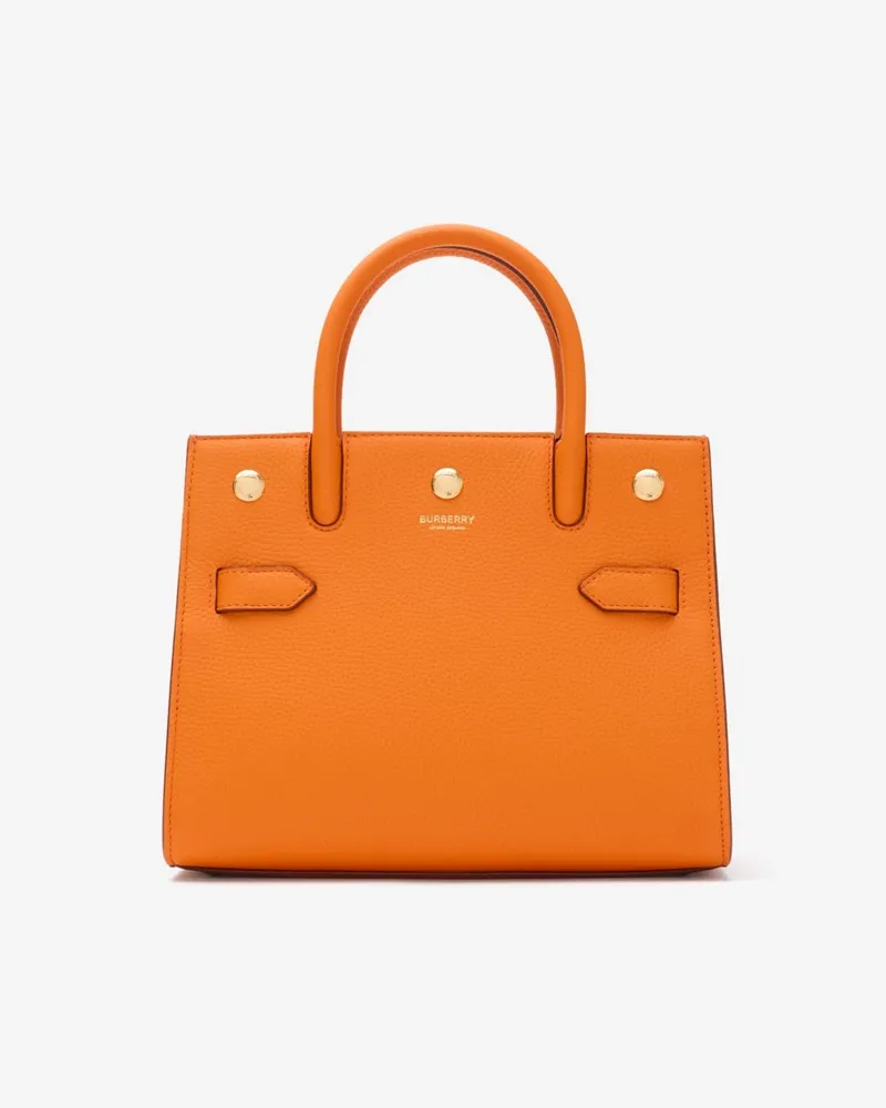 Burberry Tasche „Title“ im Kleinformat Orange