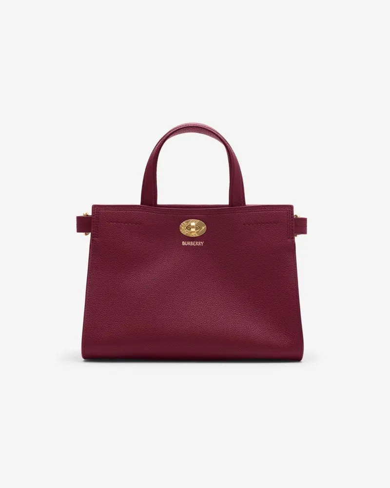 Burberry Henkeltasche „Cotswolds“ im Kleinformat Punnet-rot