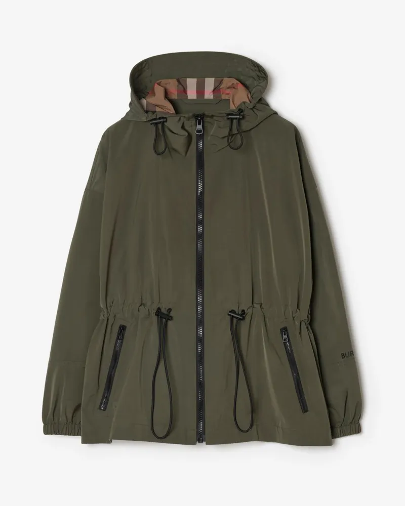 Burberry Leichter Parka , Size Olive-grün