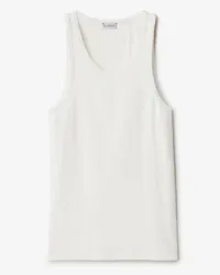 Burberry Stretchbaumwoll-Tanktop Salt