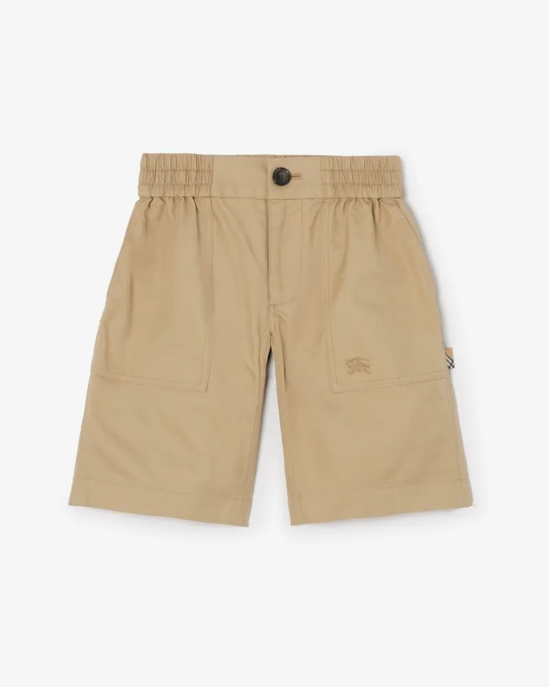 Burberry Cargo-Shorts aus Baumwolltwill , Size Sand-beige