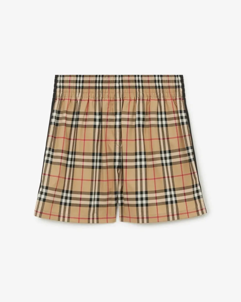 Burberry Stretchbaumwollshorts in Check , Size Archive