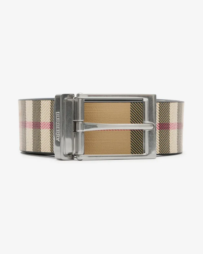 Burberry Wendbarer Gürtel mit Check , Size Archive