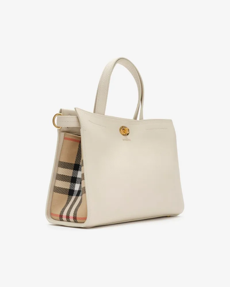 Burberry Kleine Henkeltasche „Cotswolds“ in Check Soap