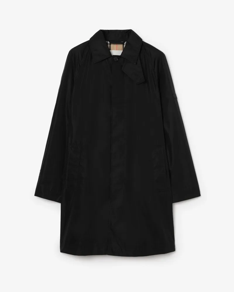 Burberry Kurzer Car Coat „Ridgewood“ aus Nylon , Size Black