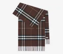 Breiterer Kaschmirschal in Check