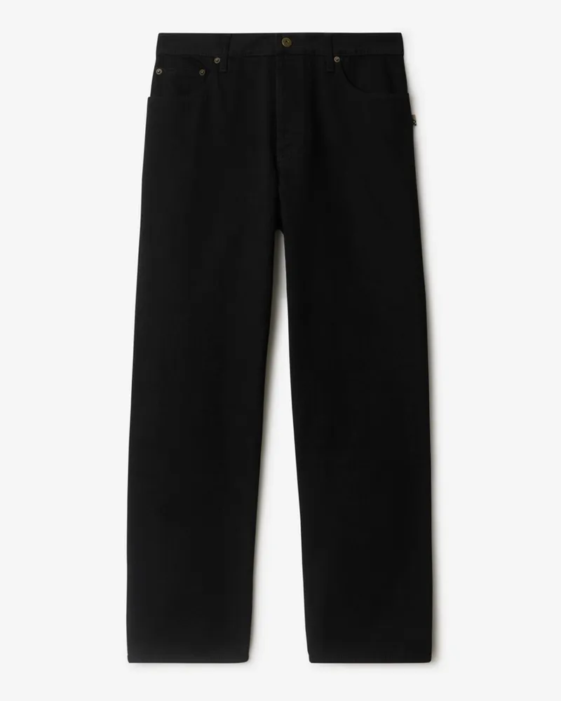 Burberry Weite Jeans Schwarz