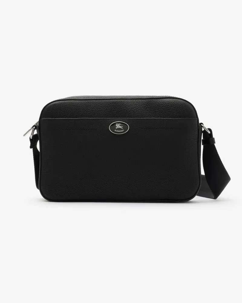 Burberry Crossbody-Tasche mit Knight Stamp Black