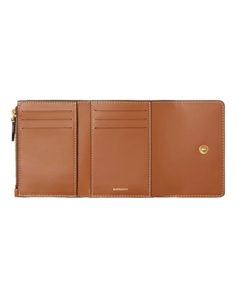 Burberry Kleine Faltbrieftasche in Check Vntg
