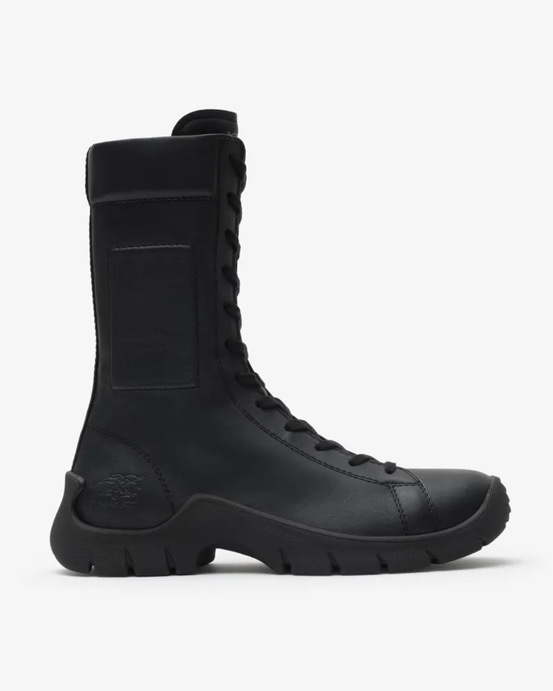 Burberry Lederstiefel „Tone“ , Size Black