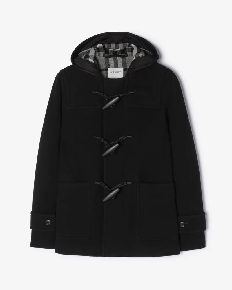 Burberry Dufflejacke aus Wolle , Size Schwarz