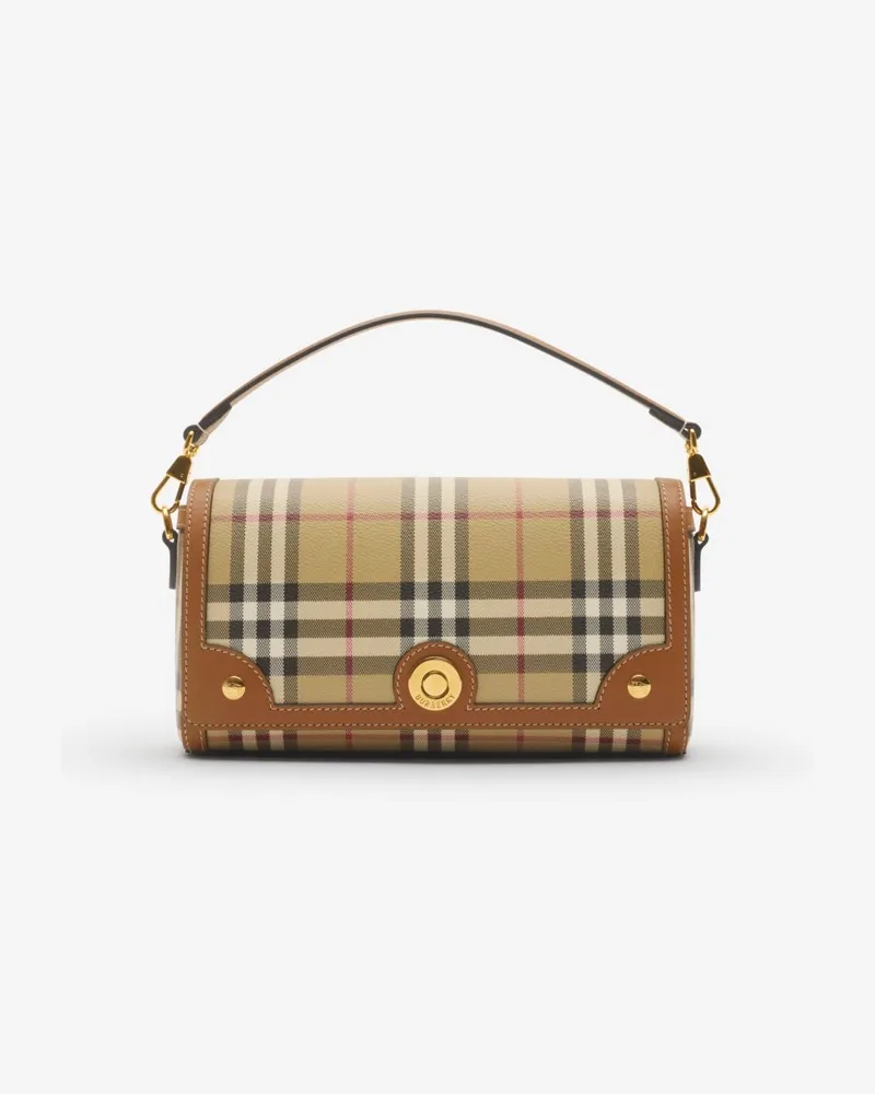 Burberry Tasche „Note“ mit Griff an der Oberseite Vintage-beige