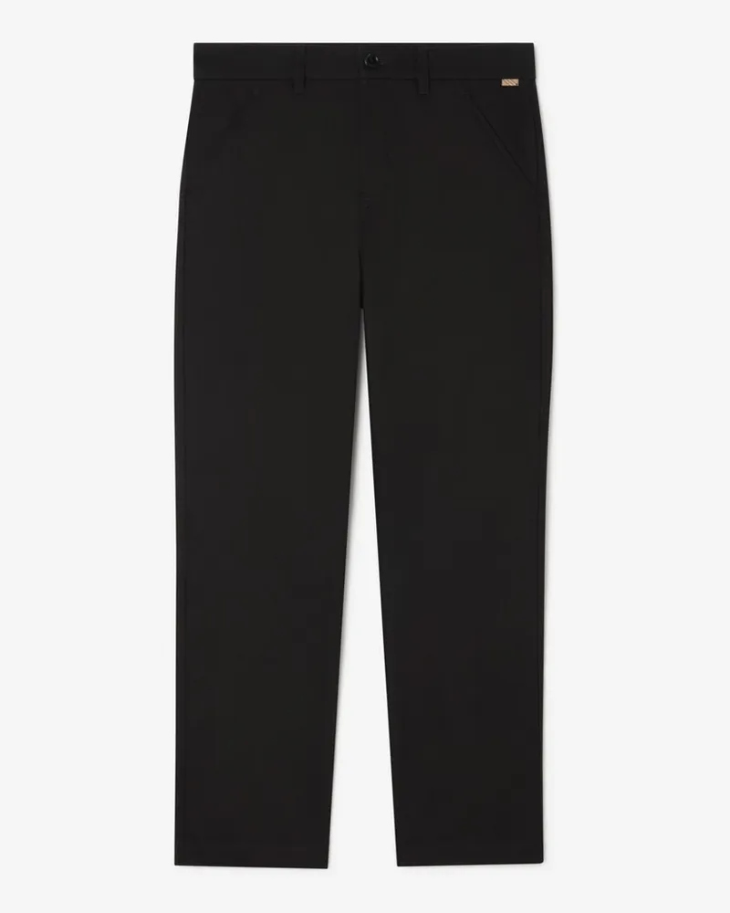 Burberry Chinohose aus Baumwolltwill , Size Black