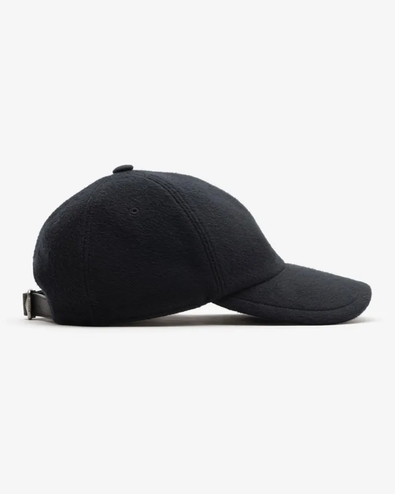 Burberry Basecap aus Kaschmir Dark