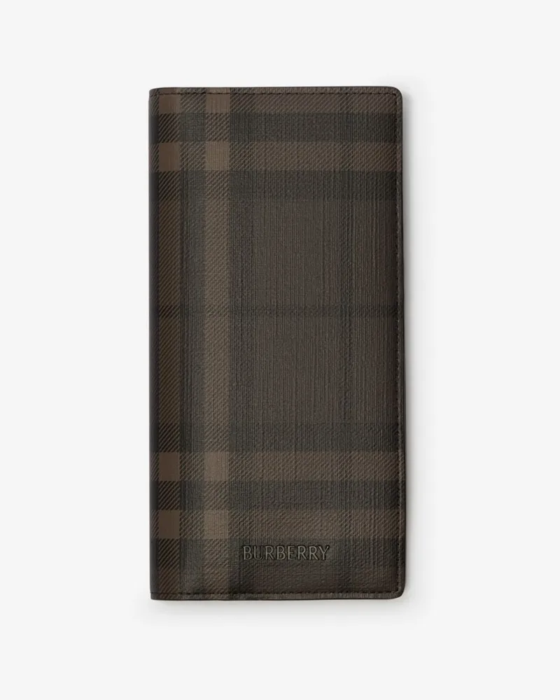 Burberry Brieftasche „City“ im Kontinentalformat in Check Dark