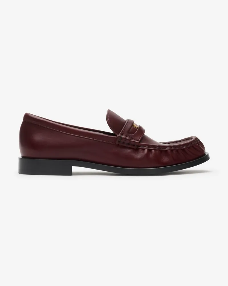 Burberry Loafer „Cadet“ aus Leder , Size Fig-violett
