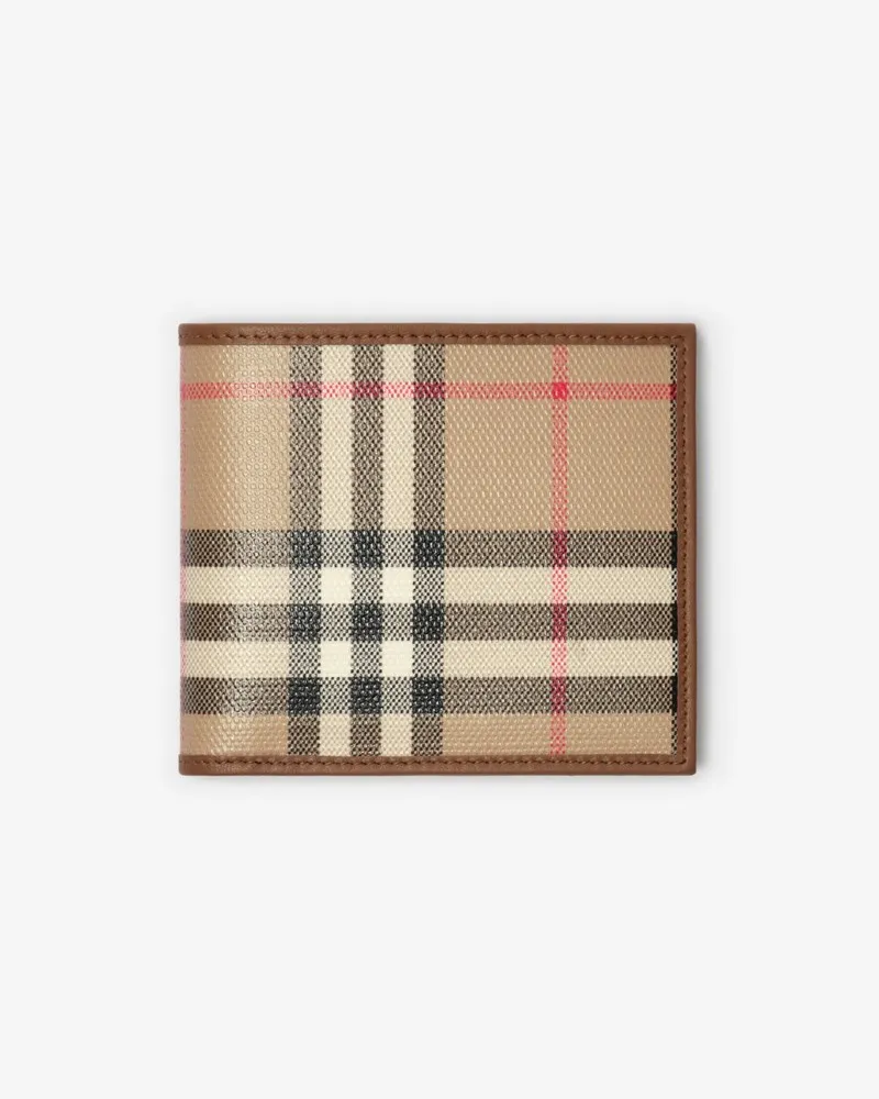 Burberry Faltbrieftasche in Check mit Münzfach Archive