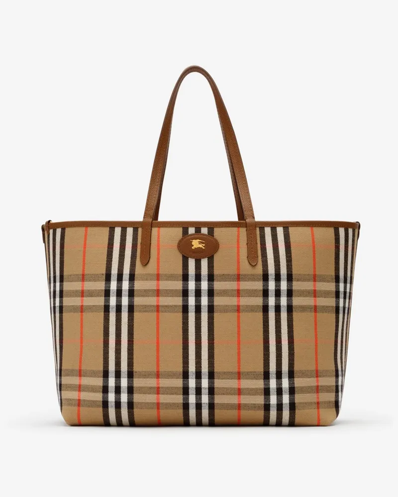 Burberry Mittelgroße wendbare Henkeltasche „Bloomsbury Hazel-braun