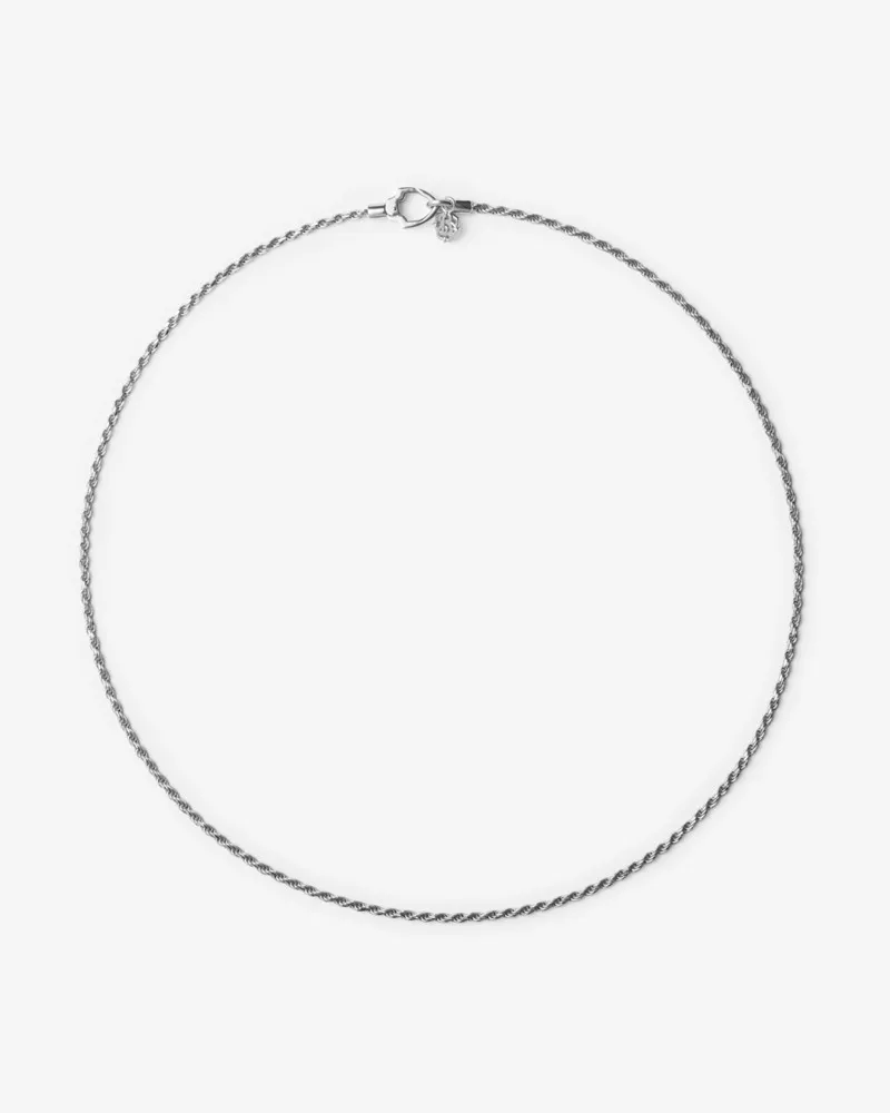 Burberry Kette „Shield Lock Silber
