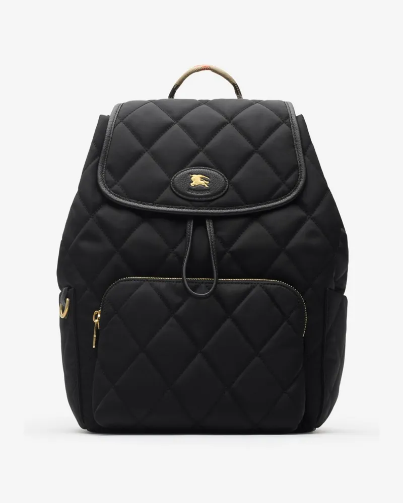Burberry Rucksack „Horseshoe Schwarz
