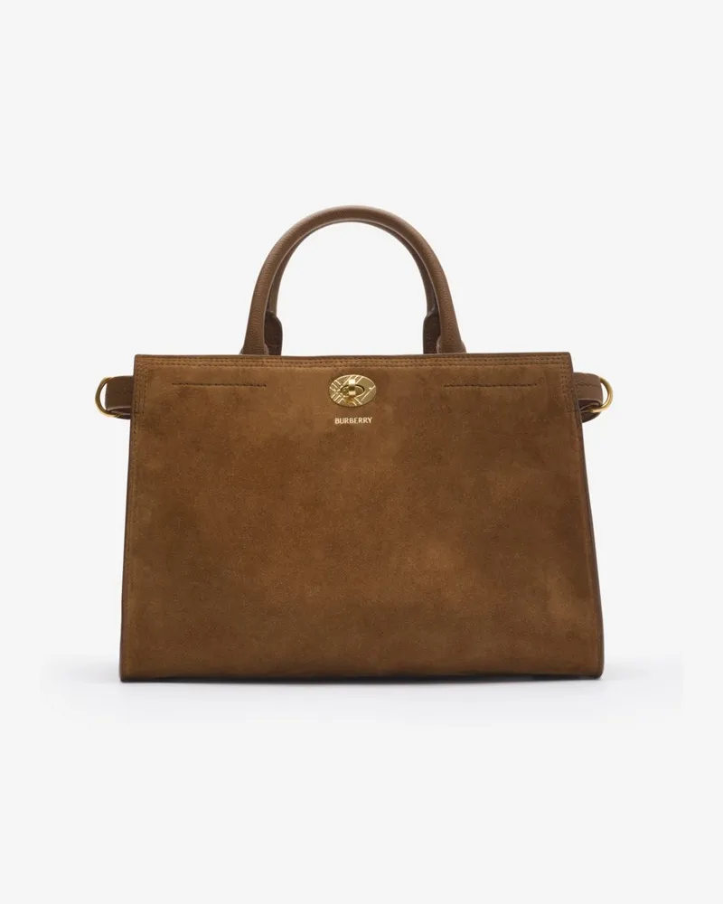 Burberry Kleine Henkeltasche „Cotswolds Hazel-braun