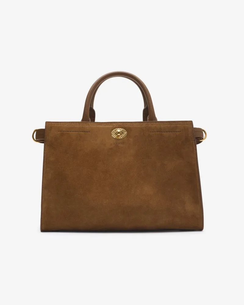 Burberry Kleine Henkeltasche „Cotswolds Hazel-braun