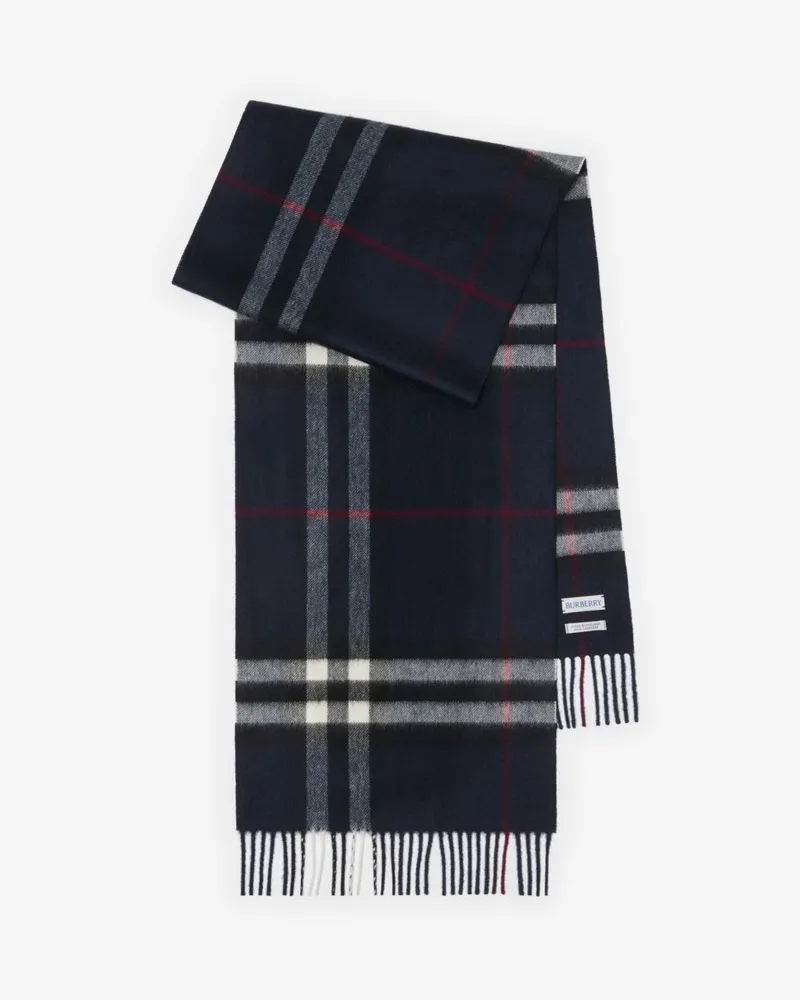 Burberry Kaschmirschal in Check Ink