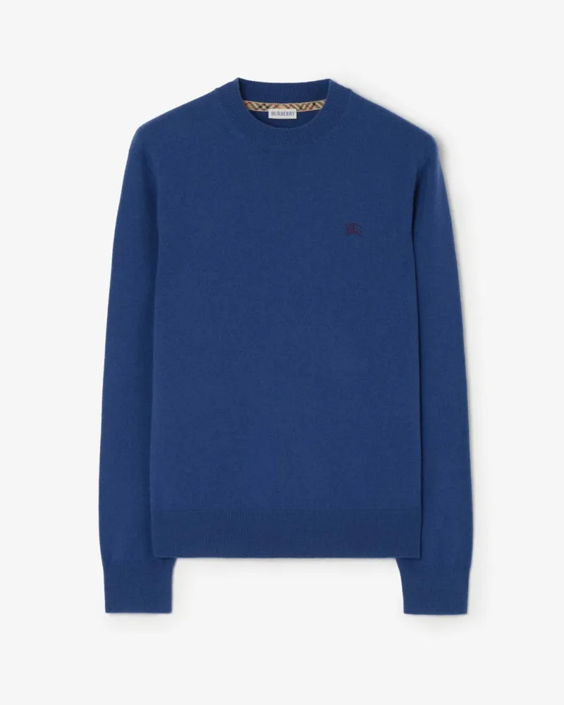 Burberry Kaschmirmisch-Pullover , Size Torrent-blau