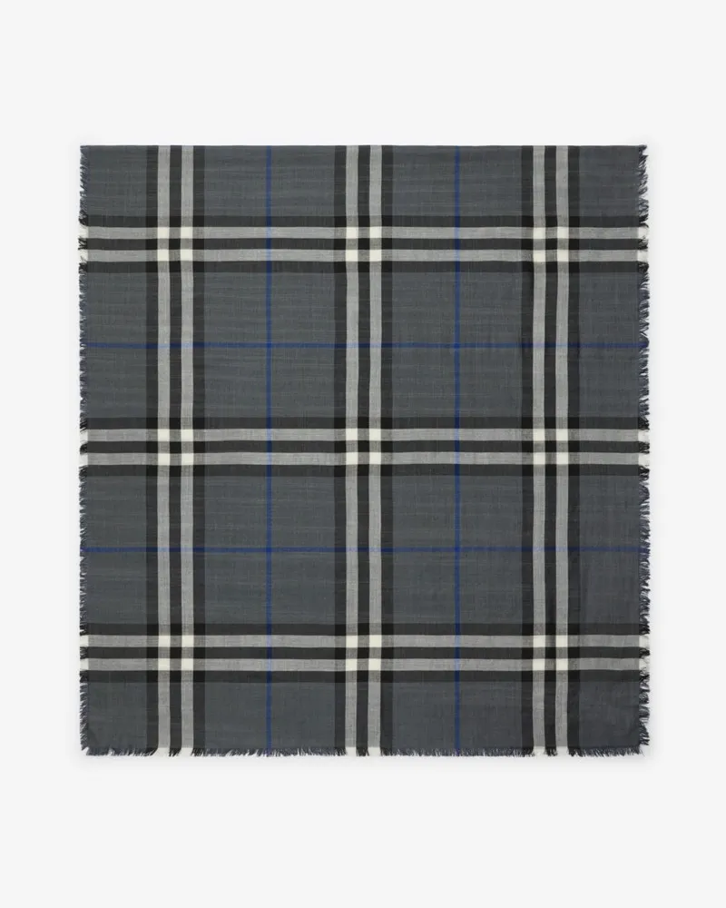 Burberry Wendbarer Woll-Seiden-Schal in Check Marlborough