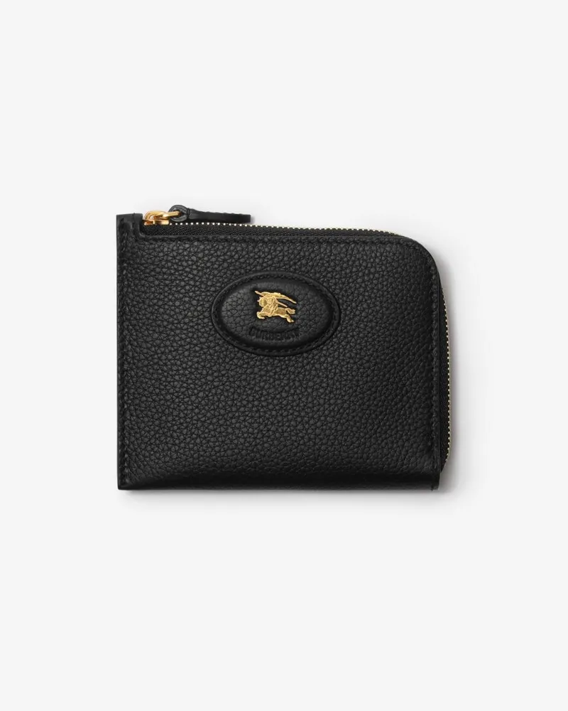 Burberry Kartenetui  Brieftasche mit Reißverschluss „Bloomsbury Schwarz