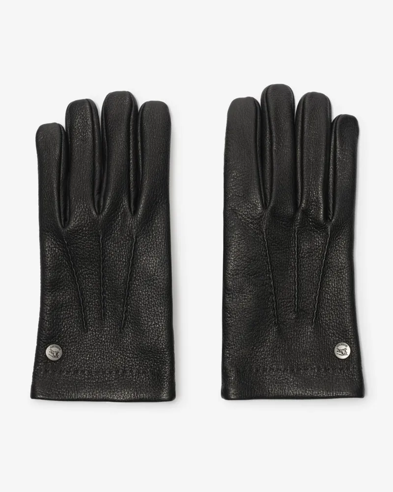 Burberry Lederhandschuhe , Size Black