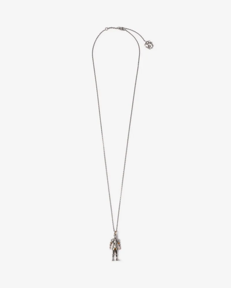 Burberry Kette „Knight Charm Silber
