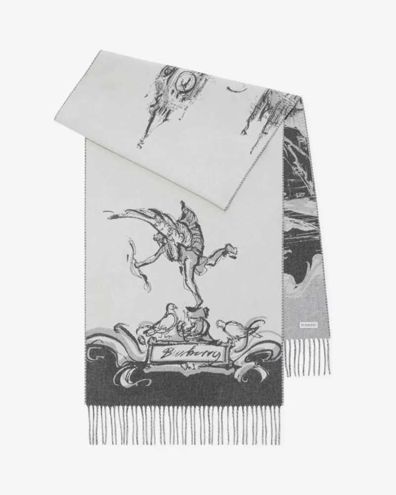 Burberry Kaschmirschal mit Westminster-Motiv Wisp