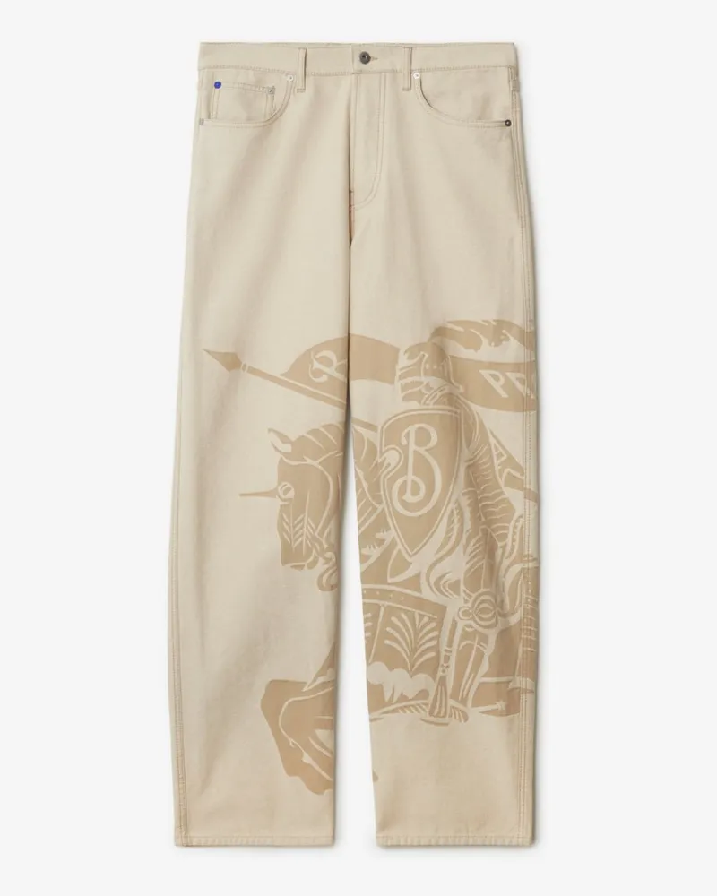 Burberry Klassisch geschnittene Jeans mit EKD-Motiv Rubble