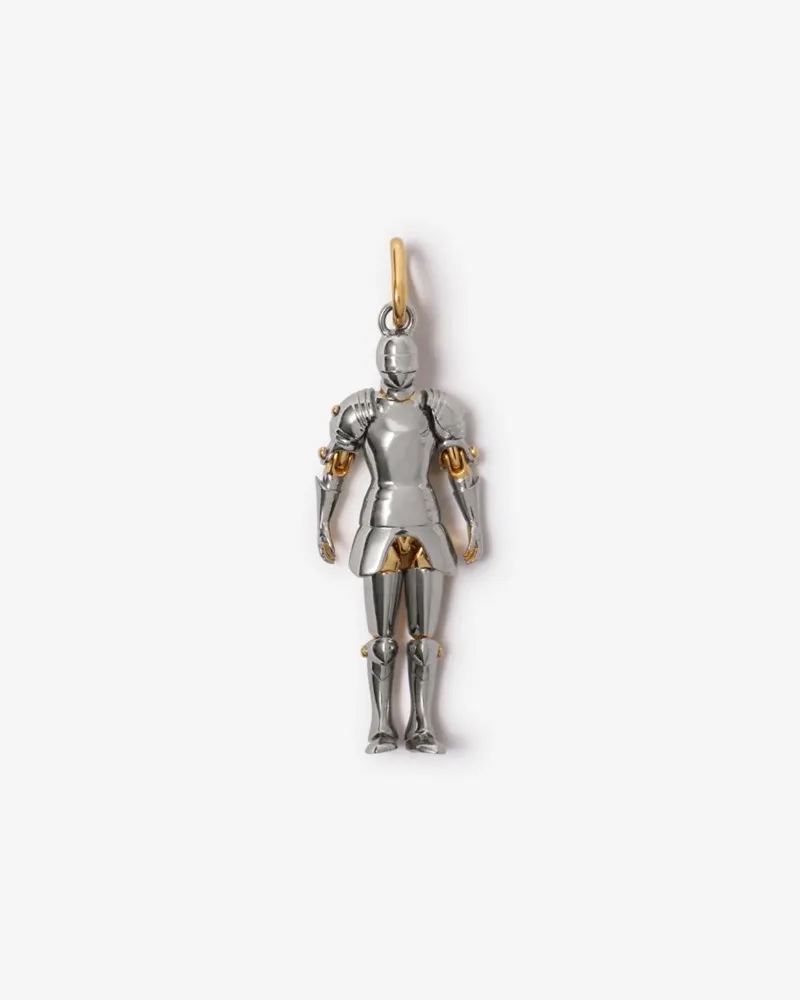 Burberry Ritter-Anhänger Silber