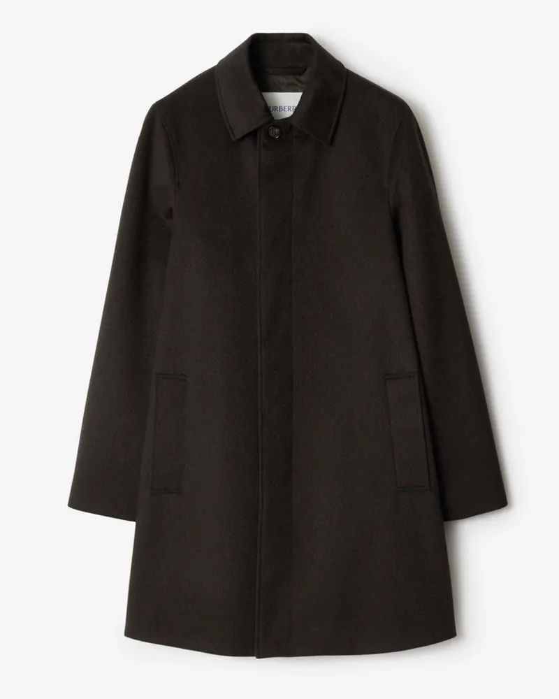 Burberry Mittellanger Kaschmir-Car Coat Meliertes