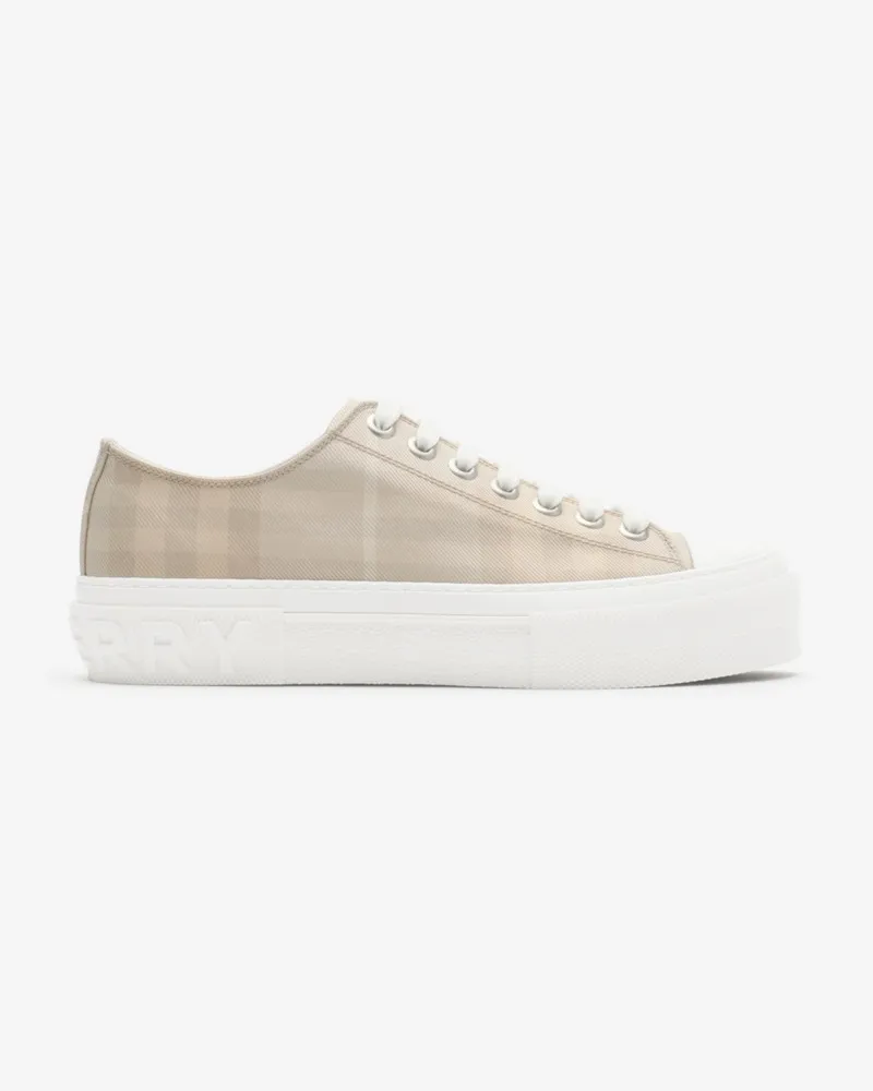 Burberry Sneaker in Check Clam-beige