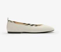Lederballerinas „Robin“ mit Karobesatz , Size
