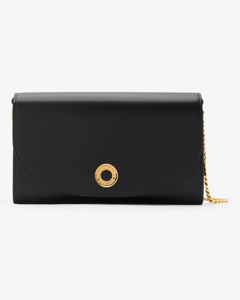 Burberry Brieftasche mit Kettenriemen Schwarz