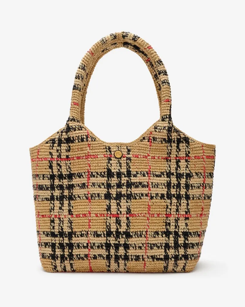 Burberry Kleine Henkeltasche „Margate Sand-beige