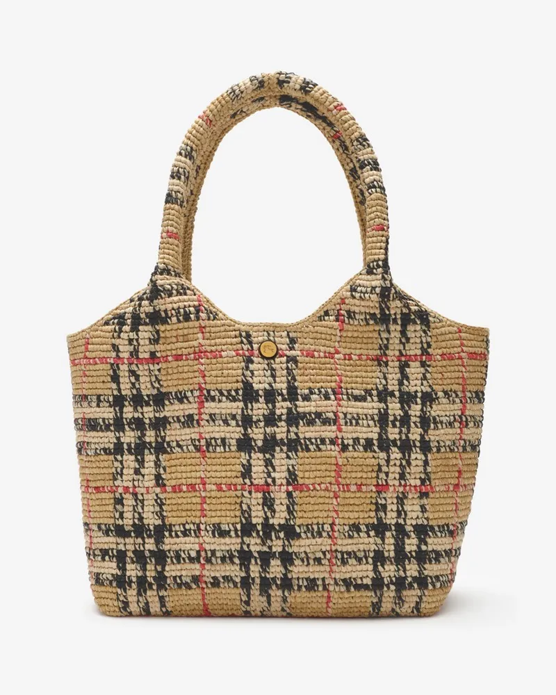 Burberry Kleine Henkeltasche „Margate Sand-beige