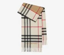 Kaschmirschal in kontrastierendem Check