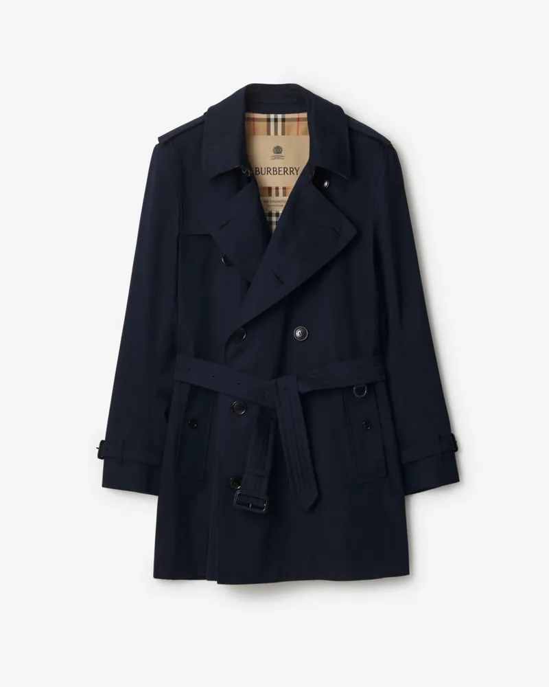 Burberry Kurzer Heritage-Trenchcoat „Kensington“ , Size Coal
