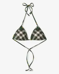 Burberry Bikinioberteil in Check Ivy