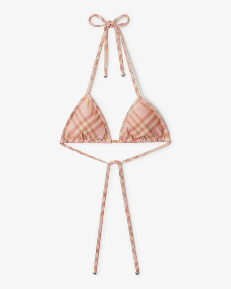Burberry Bikinioberteil in Check Teacup