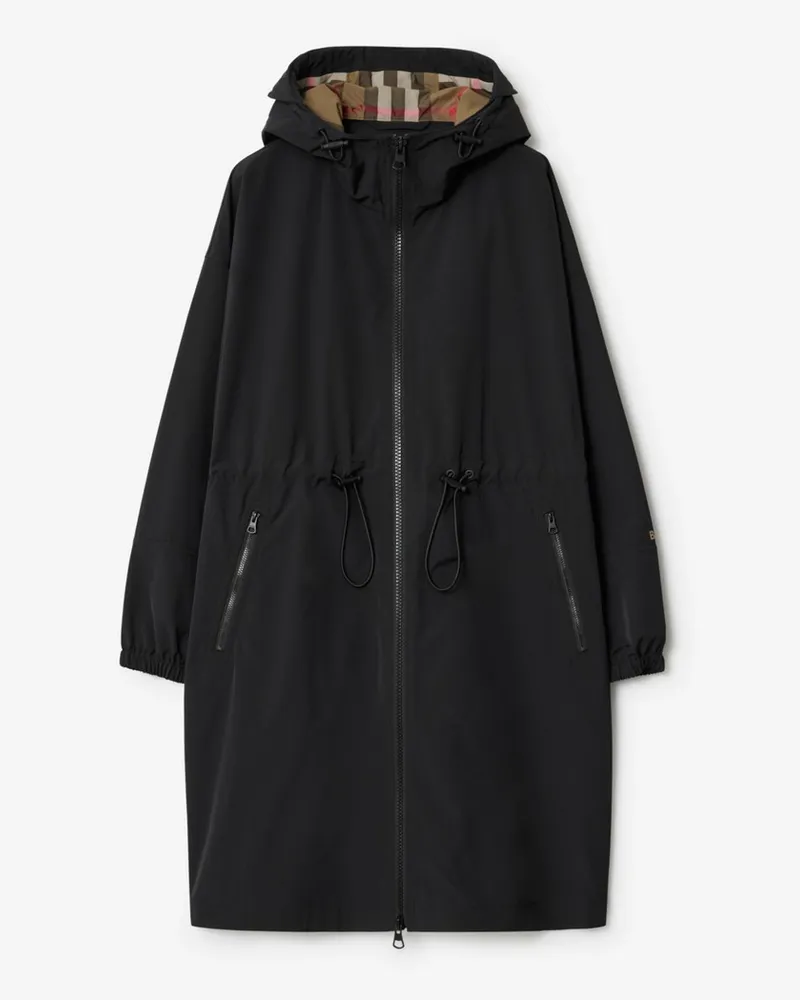 Burberry Leichter Parka Schwarz