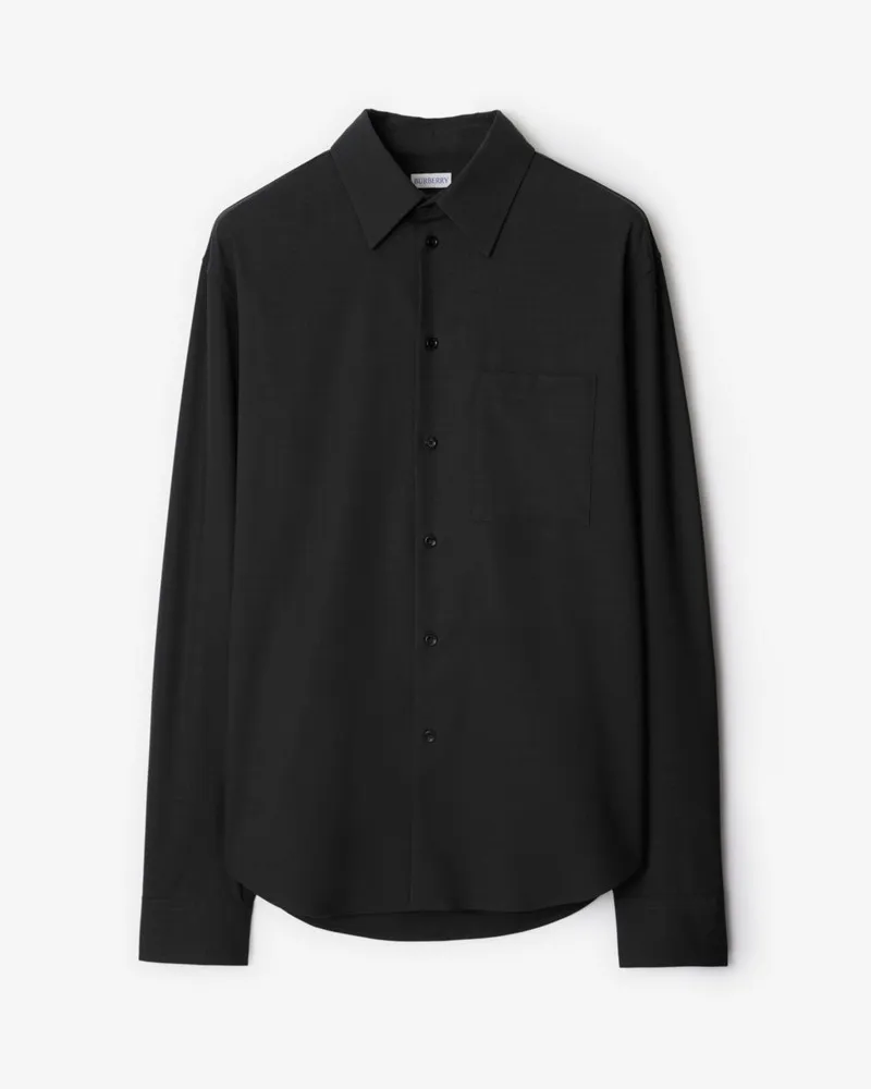 Burberry Stretchwollhemd Brisk
