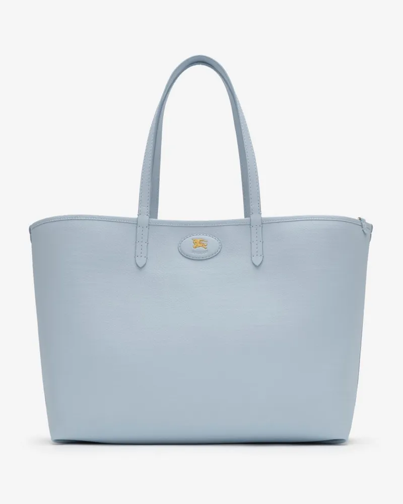 Burberry Mittelgroße wendbare Henkeltasche „Bloomsbury Hellblau