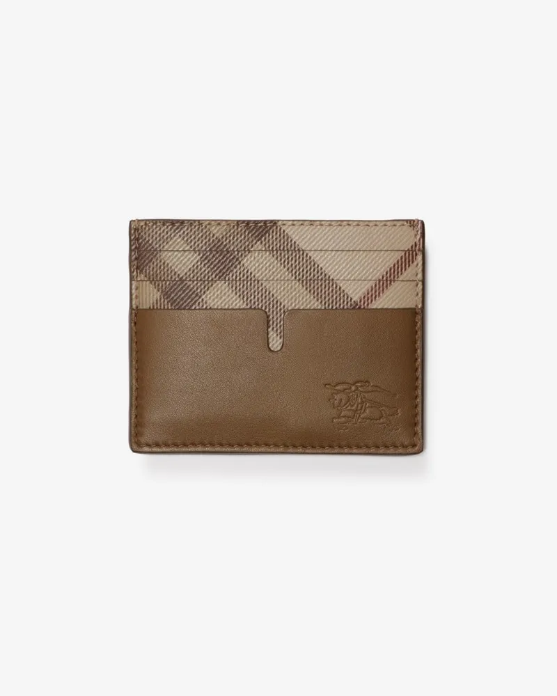 Burberry Großes Kartenetui mit Check-Akzent Light