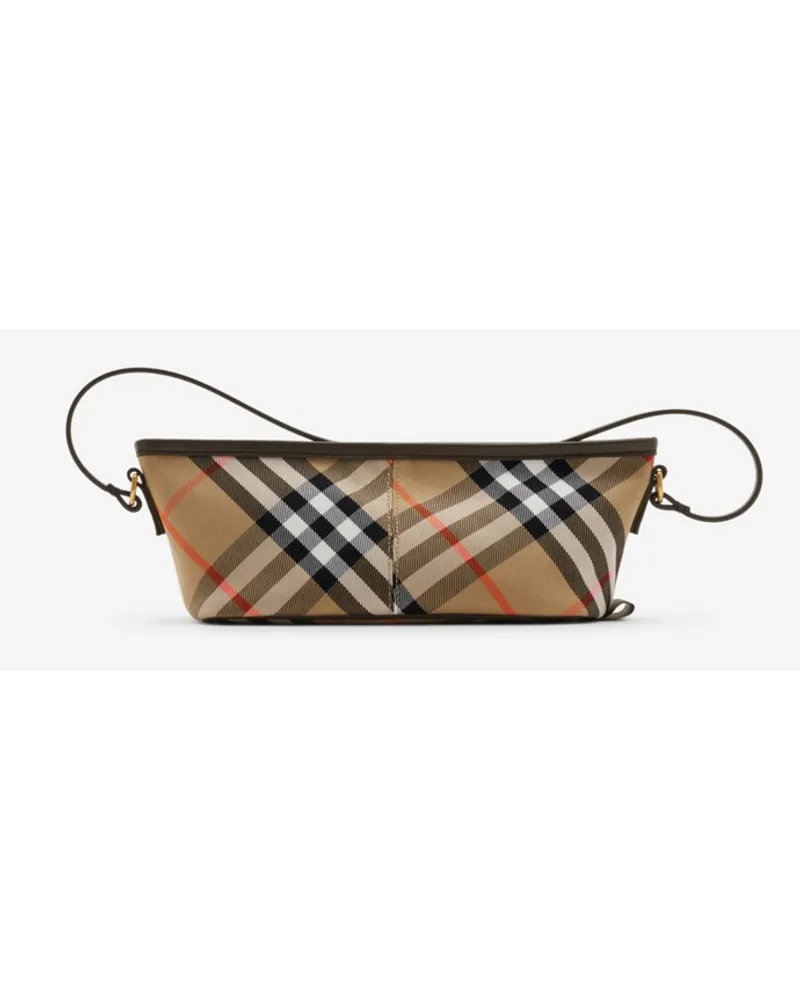 Burberry Tasche in Check im Kleinformat Sand